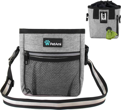 Dog and CAT Treat Pouch, Heather Gray