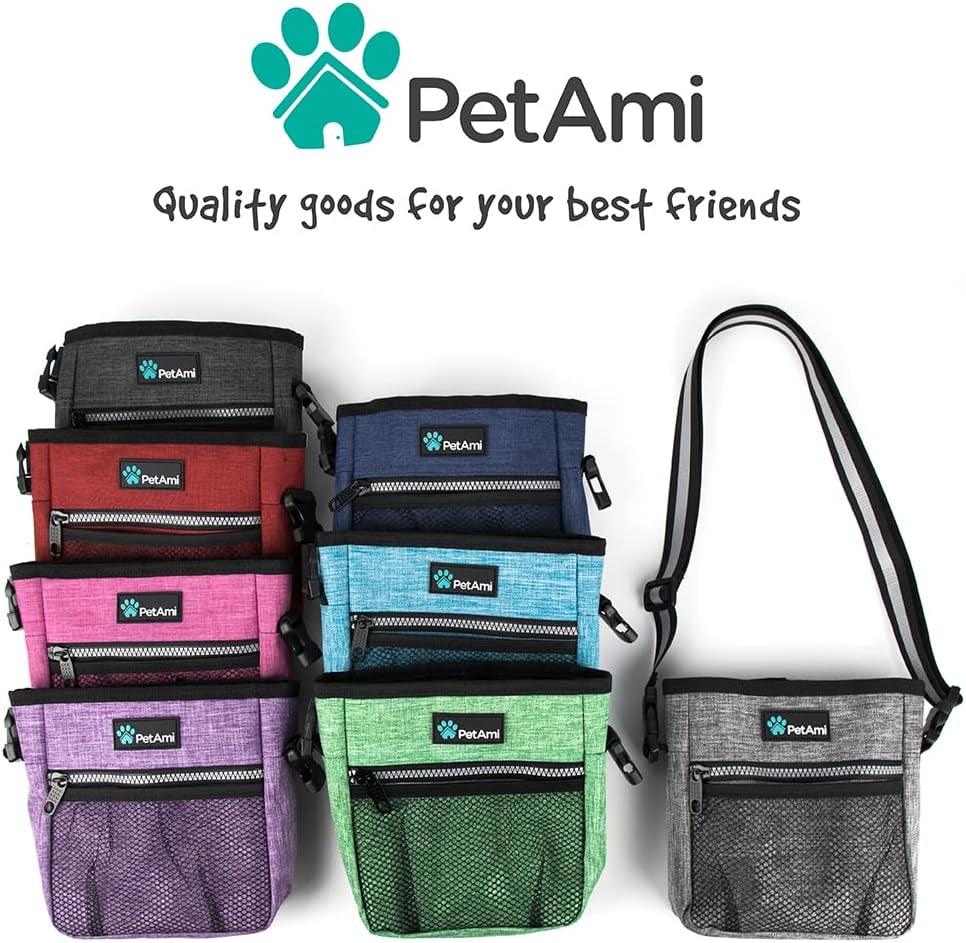 Dog and CAT Treat Pouch, Heather Gray