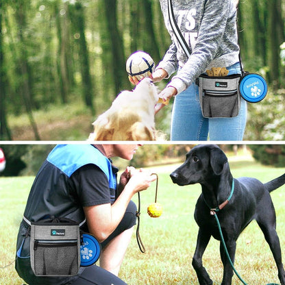 Dog and CAT Treat Pouch, Heather Gray